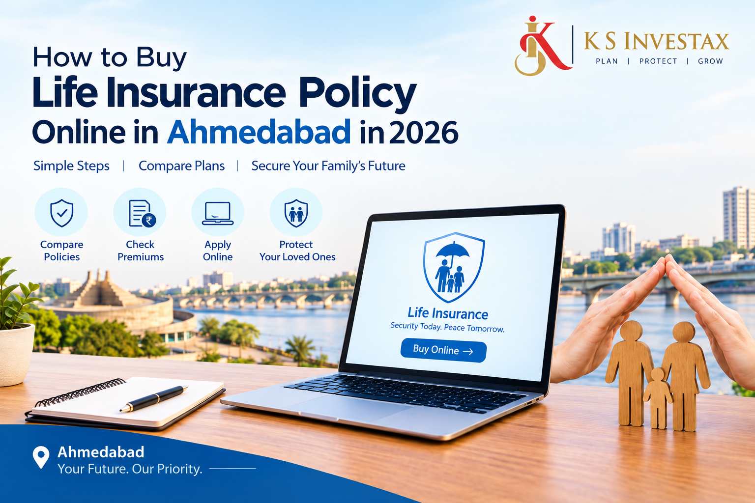 life insurance online in Ahmedabad